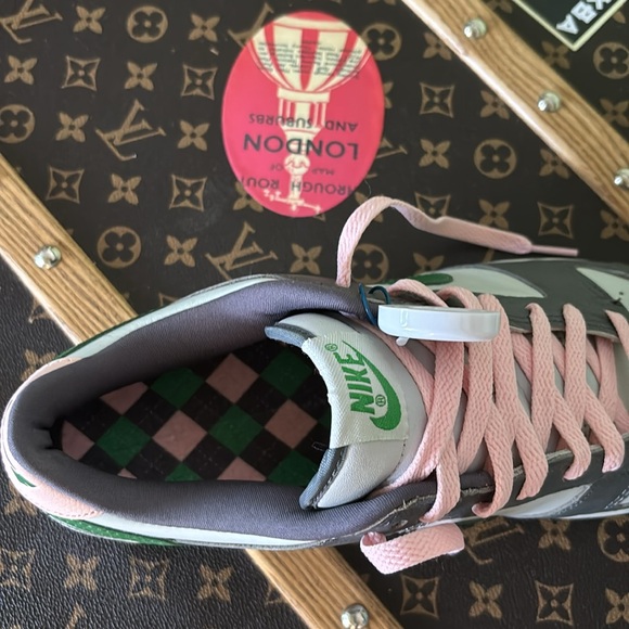 Nike Dunk Low Pro 'Grey Classic Green' 624044-033 - Picture 14 of 14